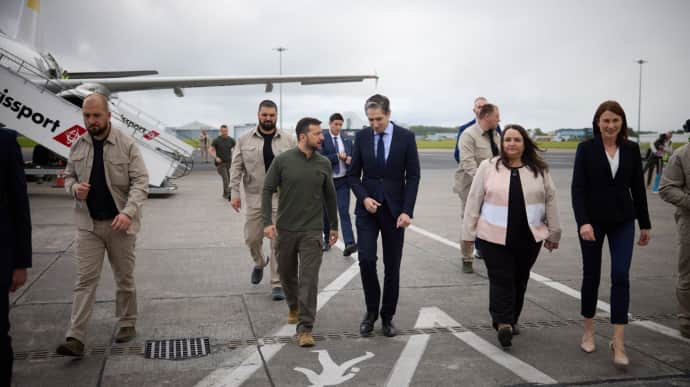 Zelenskyy in Ireland comments on Biden's Putin gaffe during NATO Summit