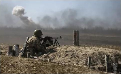 Силы АТО отбили атаку боевиков на Светлодарской дуге