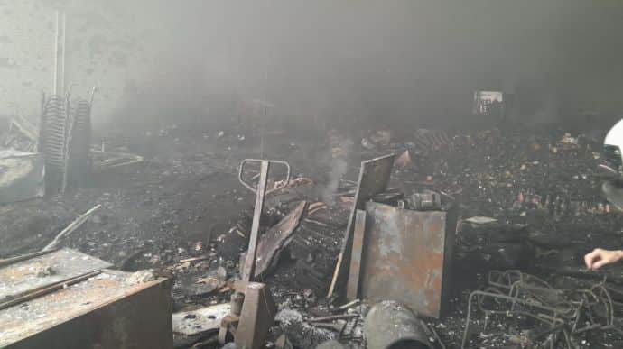 В Херсоне обстрелом уничтожен склад гуманитарной помощи Красного Креста