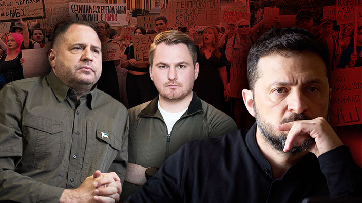 Андрей Ермак, Руслан Кравченко. Владимир Зеленский, ОП, НАБУ, Офис генпрокурора, НАБУ и САП