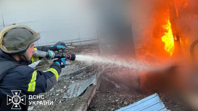 ОВА: На Вінниччині російський безпілотник влучив в інфраструктурний об'єкт