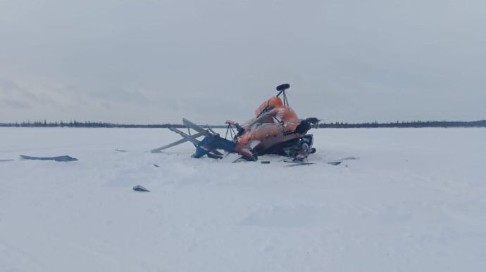 Черговий вертоліт Мі-8 розвалився після жорсткої посадки в Росії