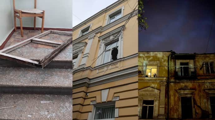 Russian attack on Odesa damages family clinic, architectural landmark in UNESCO-protected area – photos