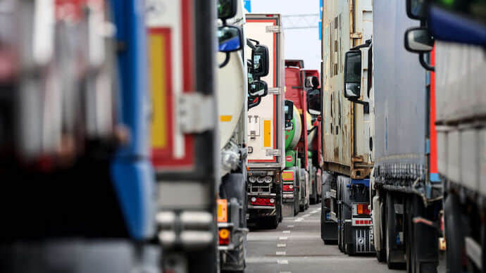2,000 lorries queuing at Polish-Ukrainian border