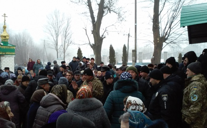 Тракало: Полиция не применяла силу в отношении священника УПЦ МП на Тернопольщине