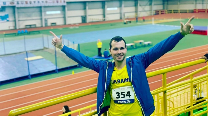 Ukrainian Tsvietov wins second gold at 2024 Paralympics in T35 (track)