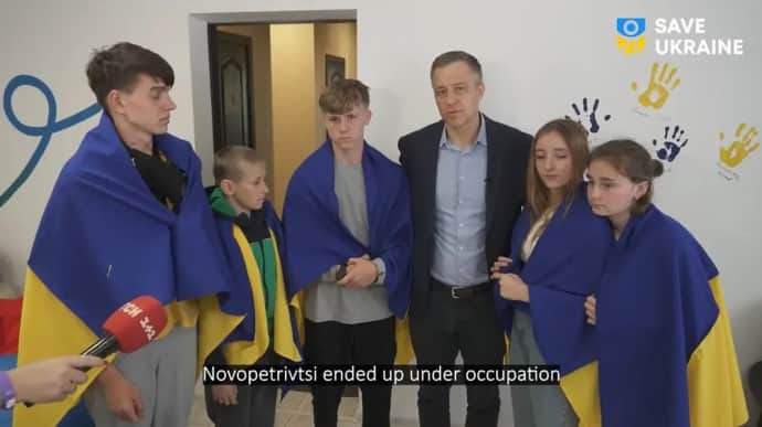 В Украину из России вернули 5 депортированных детей-сирот