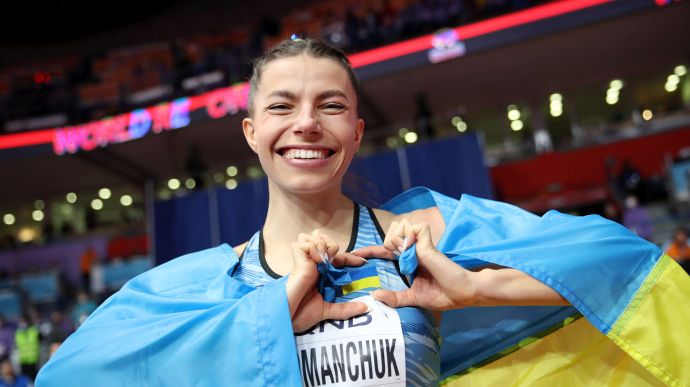Украинка Бех-Романчук выиграла серебро на ЧМ по легкой атлетике в тройном прыжке