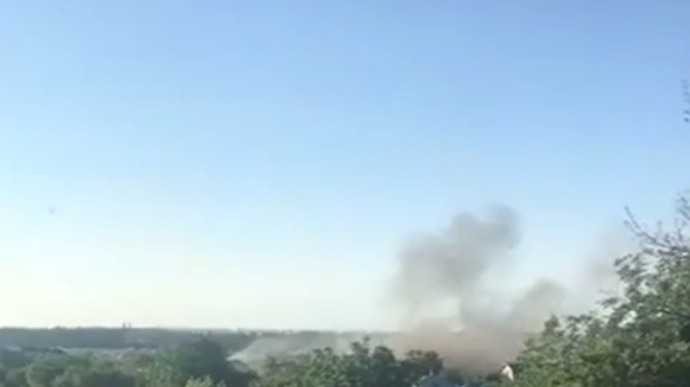 Russian media says Valuyki in Belgorod Oblast under heavy fire