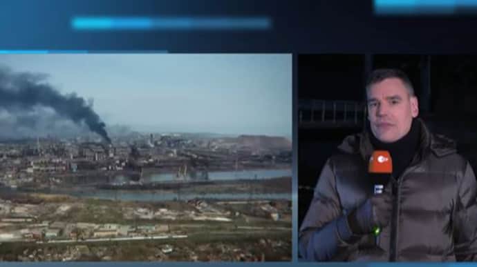 German TV channel films story on how Mariupol functions under Russian occupation