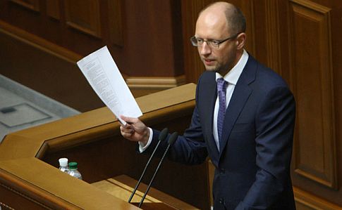 Лидеры фракций договорились об отчете Яценюка в Раде