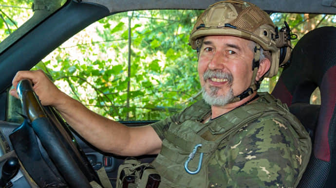 From working in Italy to fighting in Ukraine. Story of Ukrainian National Guard's 55-year-old frontline driver