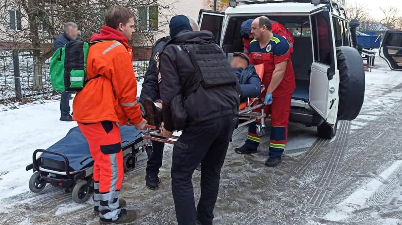 Three civilians injured in Russian artillery strike on Chernihiv Oblast – photo