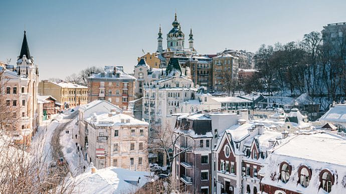Январь в Киеве был почти на 2 градуса теплее нормы