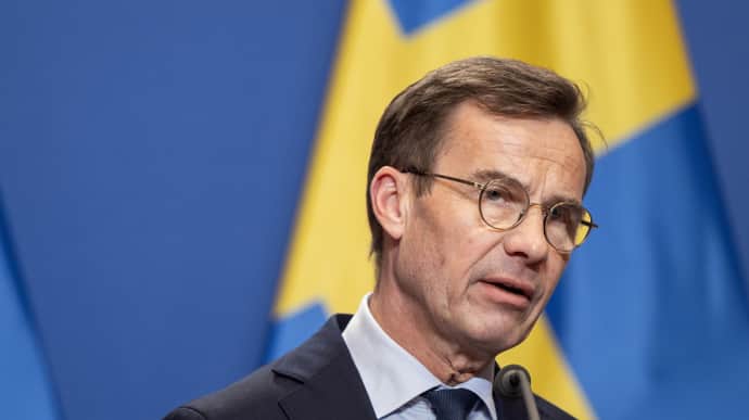 Прем'єр Швеції про слова Макрона щодо відправки військ в Україну: Зараз неактуально