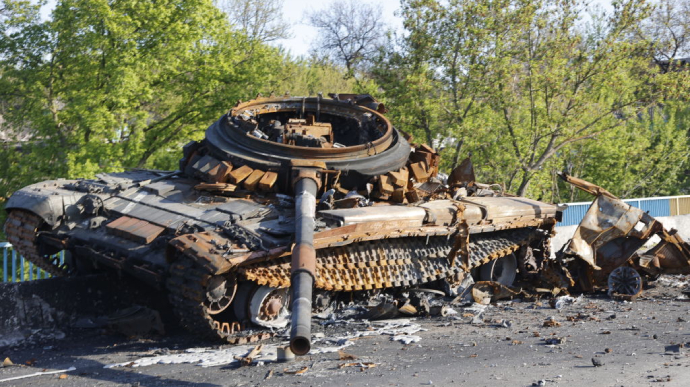 Азов заявив про знищення з початку війни 2,5 тисячі окупантів і 60 їхніх танків