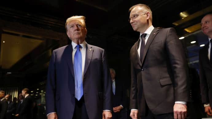 Lithuanian president commends Duda for influencing Trump's stance on Ukraine