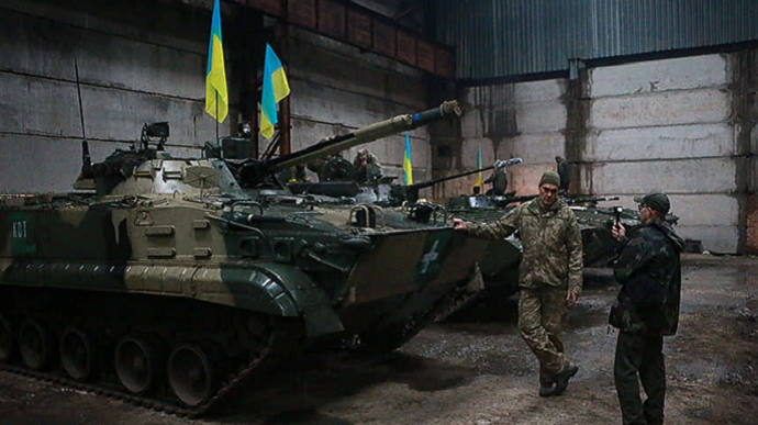 Honestly seized'': National Guard of Ukraine uses trophy equipment that  belonged to Russians for counteroffensive | Ukrainska Pravda