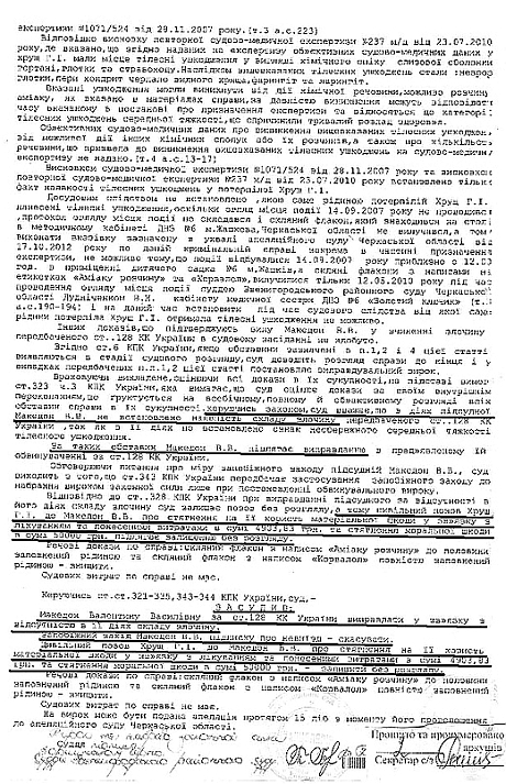 Тещу Колесниченко, которая напоила подчиненную нашатырем, признали невиновной
