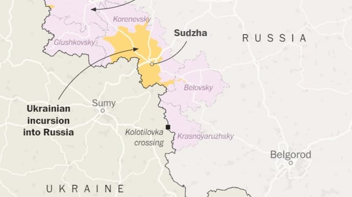 Ukrainian forces push into Russia's Belgorod Oblast alongside advance ...