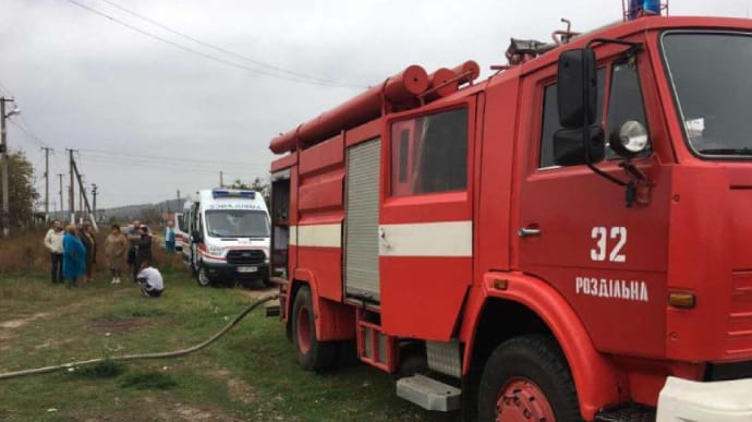 Двое маленьких детей погибли на пожаре в Одесской области