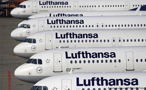 Lufthansa скасувала понад 170 рейсів