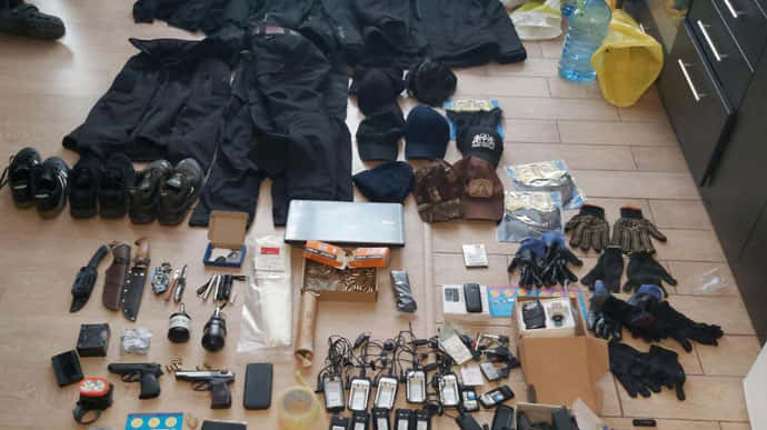 Вооруженная банда грабила предприятия в Киевской области