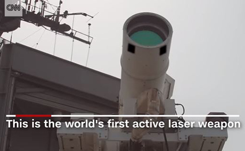 США вперше випробували лазерну зброю
