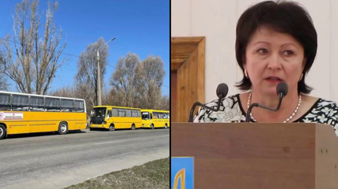 Предательница, которую россияне поставили в Мелитополе, присвоила украинскую гумпомощь