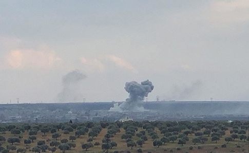 Турецька армія зруйнувала військовий аеродром в Алеппо