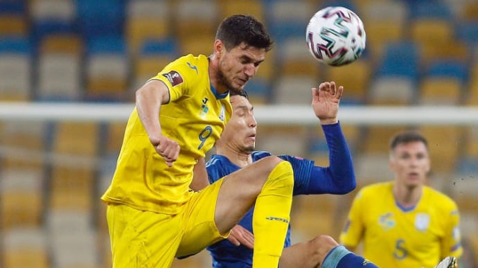 Україна втрачає очки у матчі з Казахстаном у відборі до ЧС-2022
