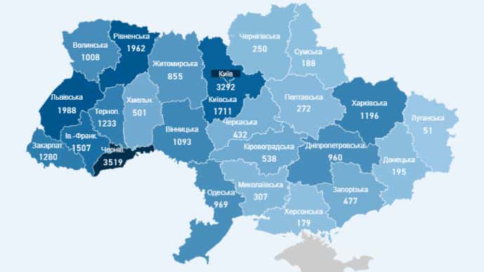 Кількість нових випадків коронавірусу в Україні залишається високою