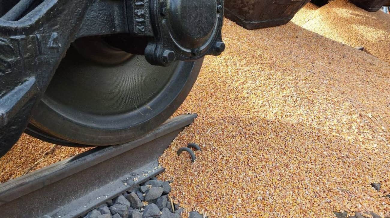 Train with Ukrainian grain spilled by Polish protesters was going through Poland in transit