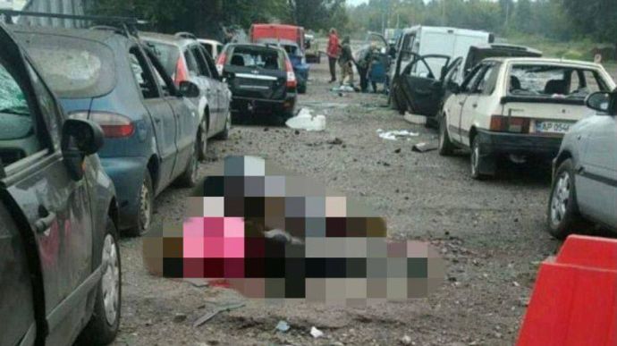Обстріл колони у Запоріжжі: загиблих і поранених стало більше, серед них діти