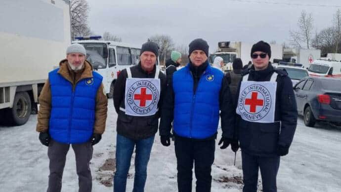 Ukrainian prisoners of war receive humanitarian parcels and letters from home