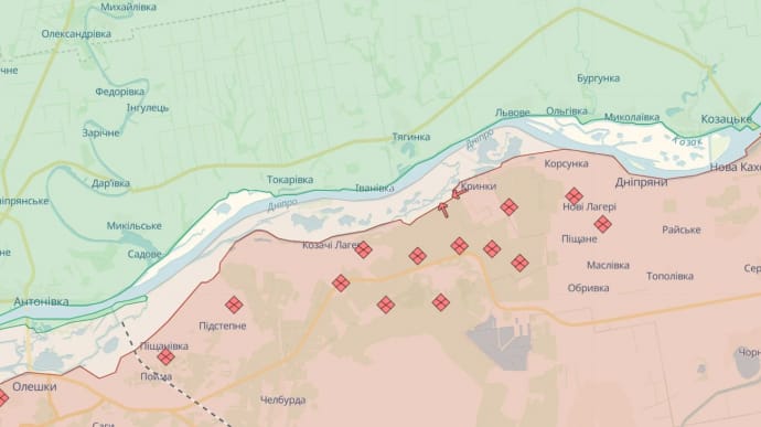 В ОК Юг опровергли заявление Шойгу о захвате плацдарма на левом берегу Днепра