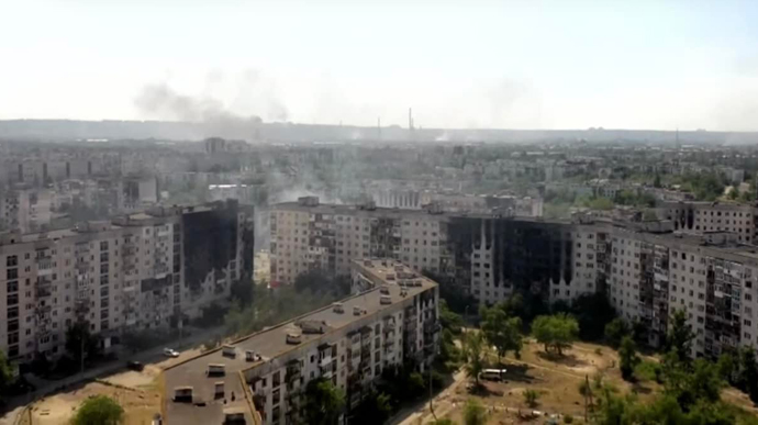 Occupied Sievierodonetsk is 90% destroyed - the Head of Luhansk Oblast Military Administration 