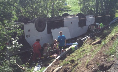 МЗС: У автобусі, що зазнав аварії у Норвегії, був 41 українець