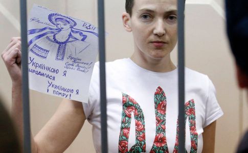 Савченко поновила сухе голодування