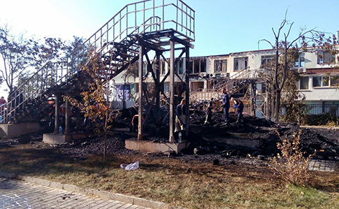 Пожежа в таборі Одеси: сигналізація була відключена, директор у реанімації