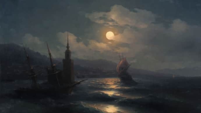Aivazovsky painting stolen from Ukraine turns up at auction in Russia