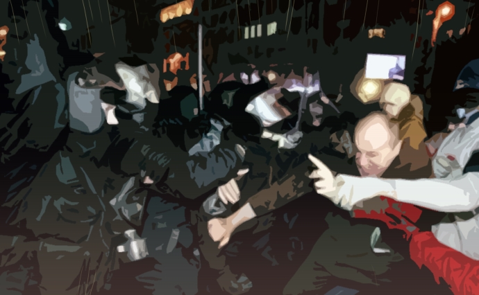 Хроника 30 ноября. Наколотые апельсины Людмилы Янукович и разгон студентов на Евромайдане