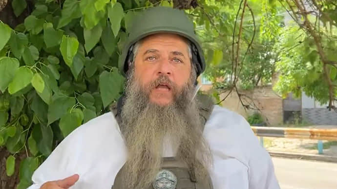 Chief rabbi of Ukraine came under fire in Kherson