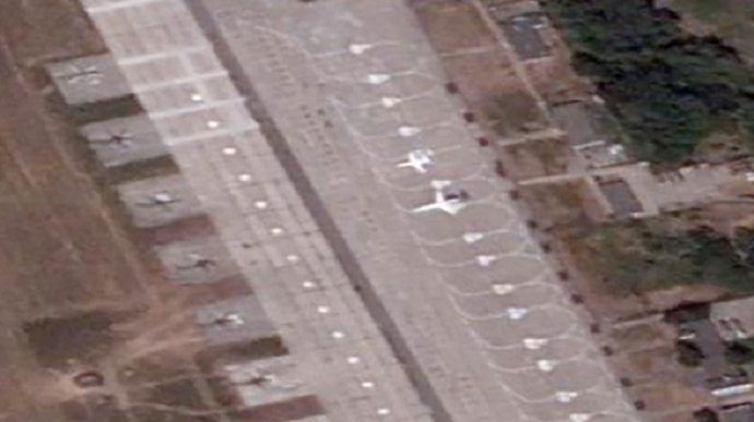 З’явився супутниковий знімок пов'язаних з Пригожиним літаків у Білорусі