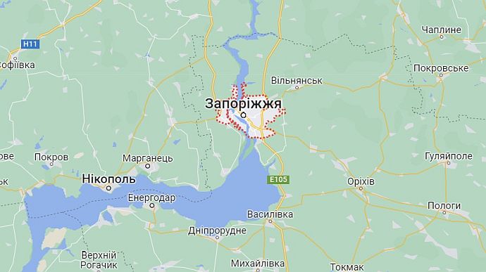Russians attack Zaporizhzhia with kamikaze drones