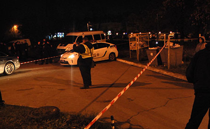 В центре Харькова обстреляли авто, водитель погиб 