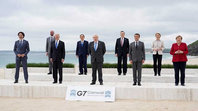 G7 створить проєкт на противагу китайському ''Один пояс, один шлях'' |  Українська правда