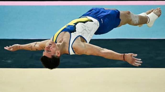 Ukrainian gymnast Illia Kovtun comes fourth in floor exercise at 2024 Olympics