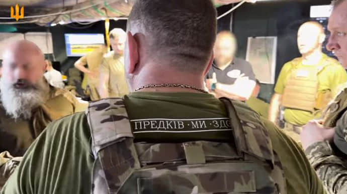 Ukraine's Army Commander-in-Chief visits Khortytsia and Tavriia groups of troops