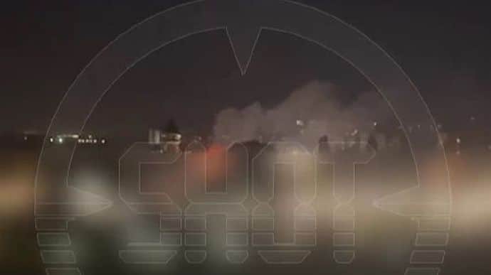 В Курской области заявили об атаке беспилотников: начался пожар